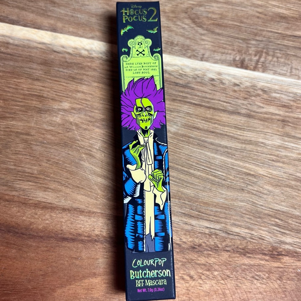 Colourpop x Hocus Pocus 2 Butcherson BFF Mascara NIB